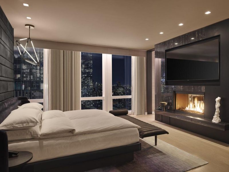 Stunning and restful, the Equinox Hotel is the place to be for the best views of NYC. 