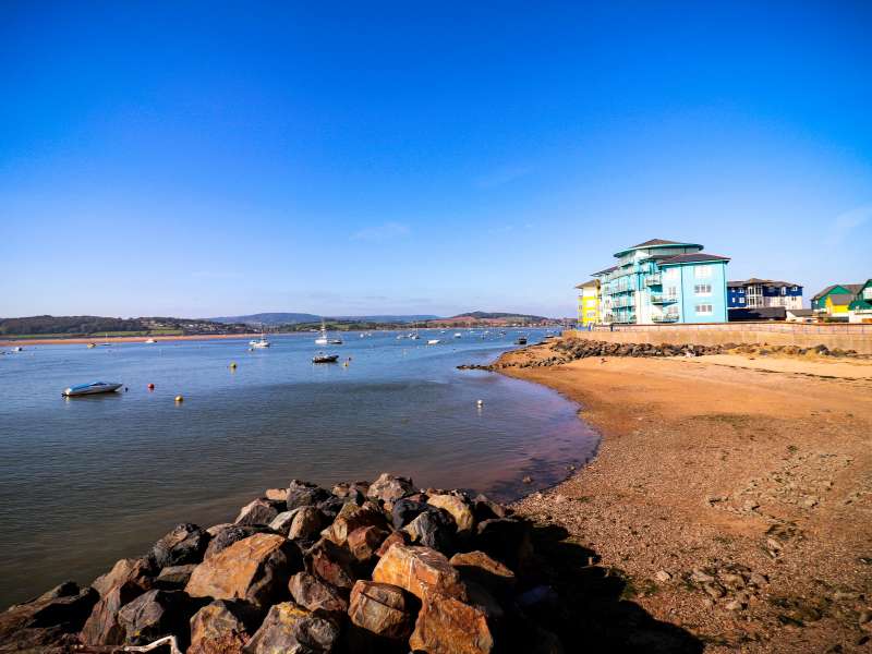 Exmouth, the starting point in the Jurassic Coast Walk