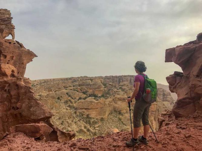 Hiking Jordan Trail