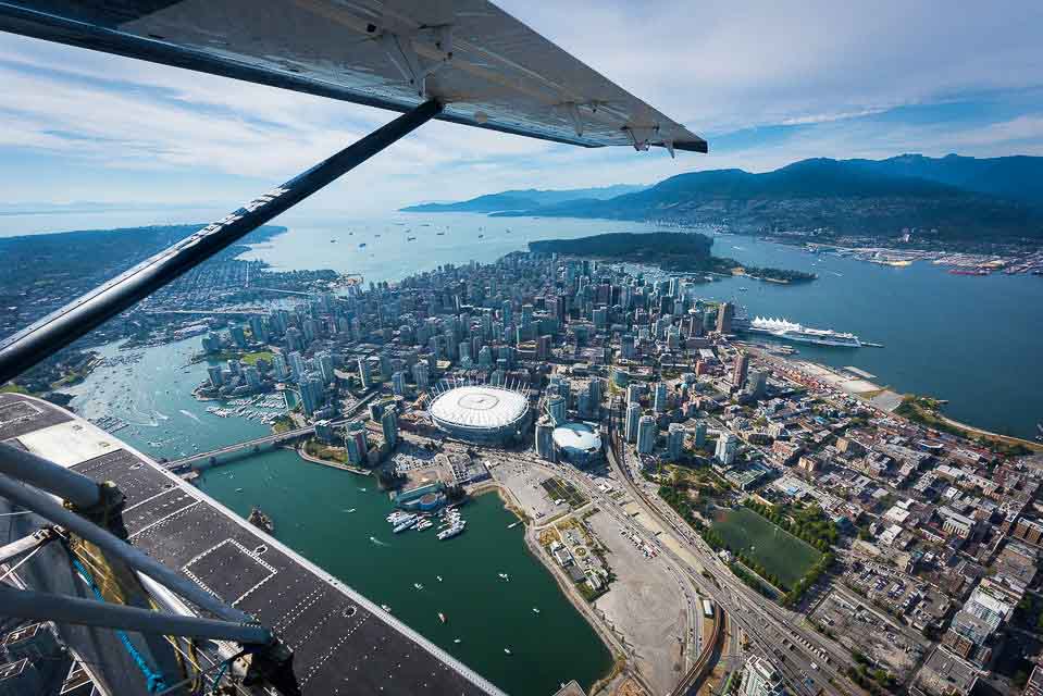 take a seaplane tour to Bowen Island when you visit Vancouver. 