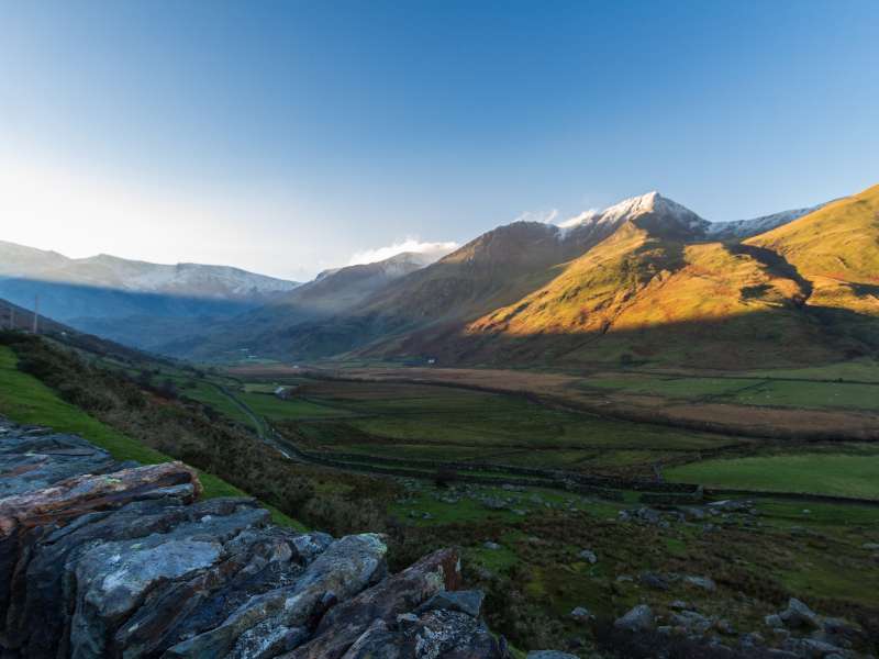 Mount Foel-Goch, one of the routes to Snowdonia Way.