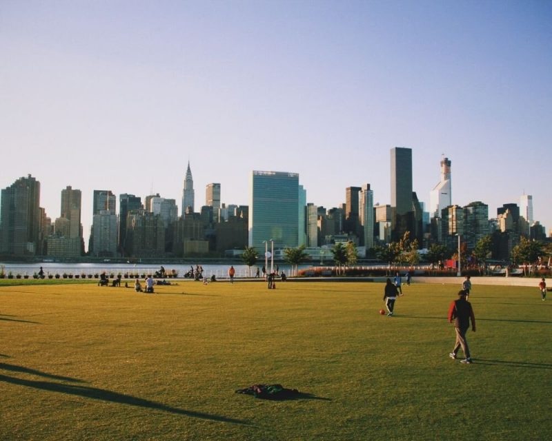 Gantry Plaza State Park is perfect for a relaxing day of serenity, beauty and terrific views of the NYC skyline. 