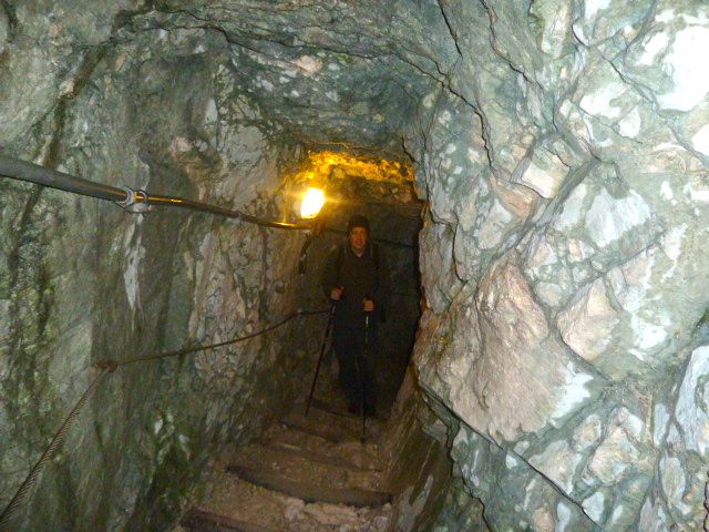 One of the many tunnels that leads visitors along the gorge.