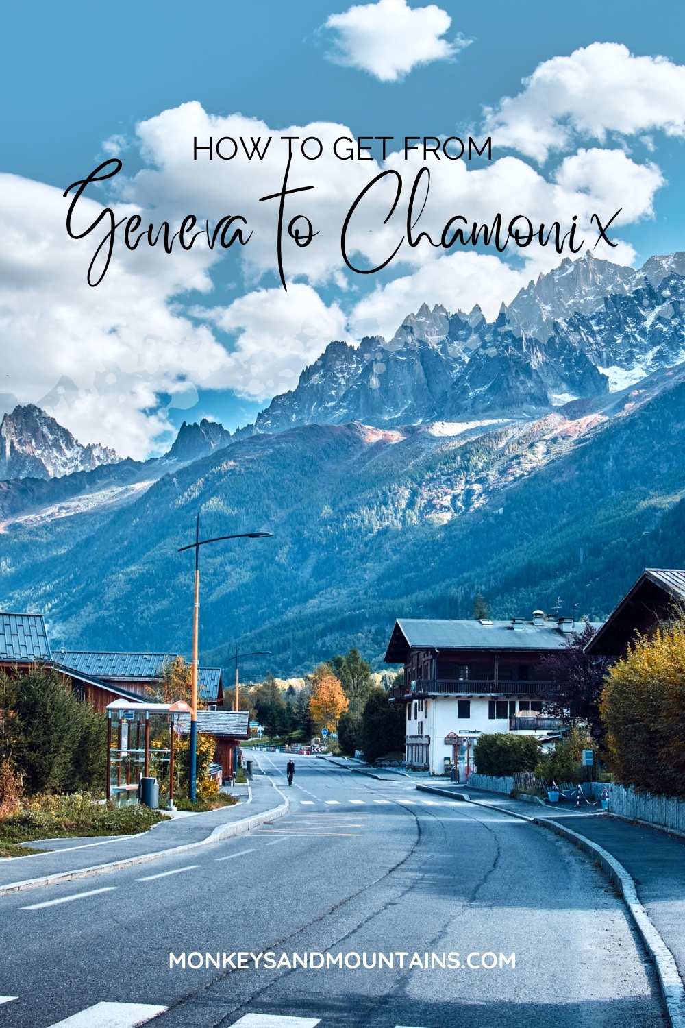 travelling from geneva to chamonix