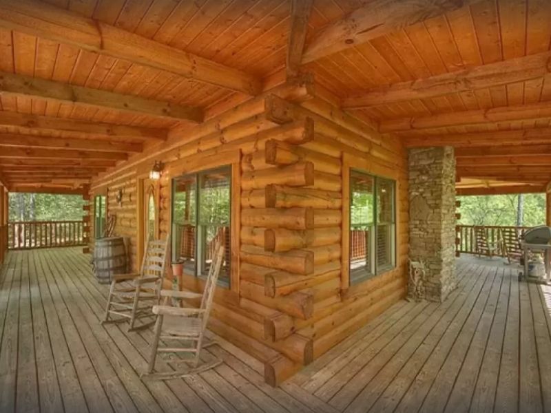 Log Cabin in the Smoky Mountains