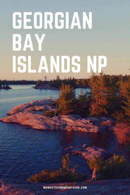 Georgian bay islands pin