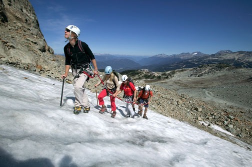 Glacier Hike Whistler Mountain