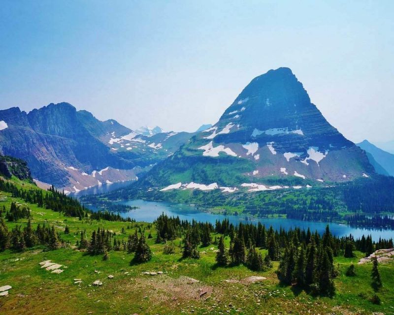 Logans Park is one of the best areas to view Glacier National Park. When you visit make sure to take a scenic drive here