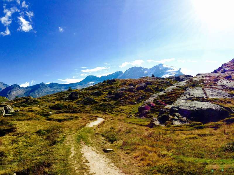 gran paradiso hiking trail