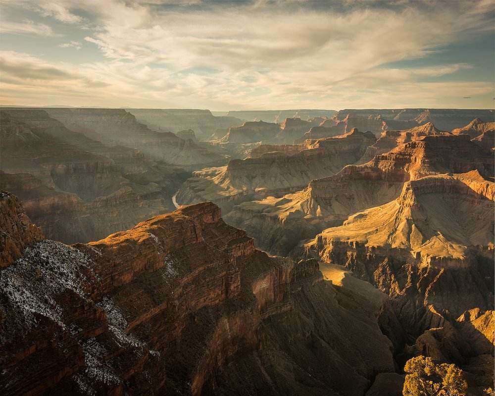 The Grand Canyon National Park is one of the best places to go touring in America