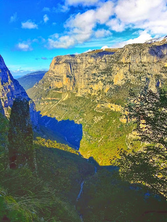 Vikos Gorge, found in Epirus, Greece is the deepest gorge in the world according to the Guinness Book of World Records.