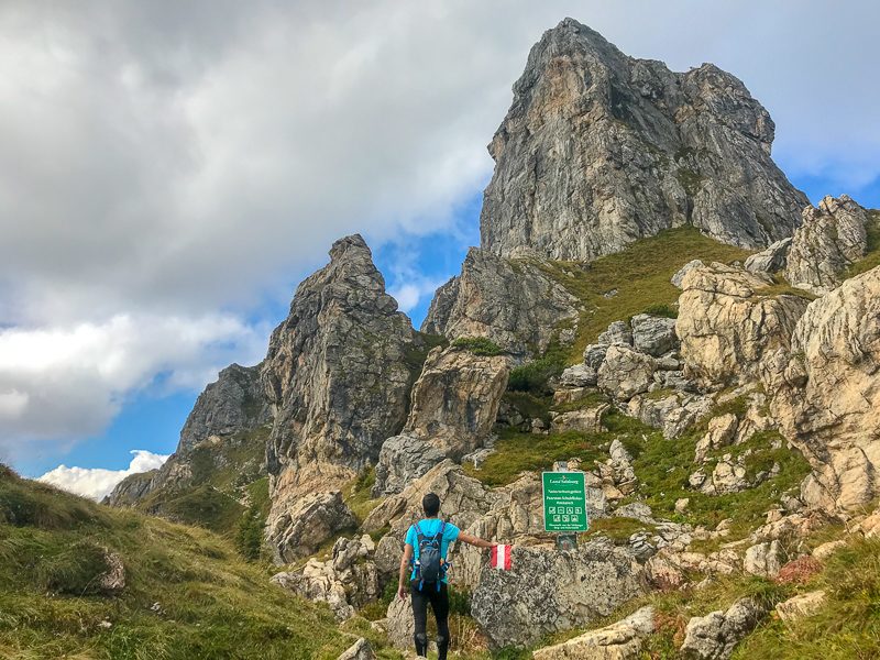 You'll find plenty of well-marked hiking trails in Grossarl, Austria.