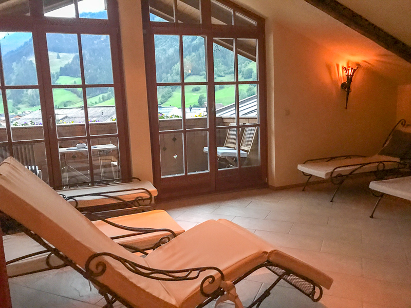 spa area at Berg-Leben Hotel in Grossarl