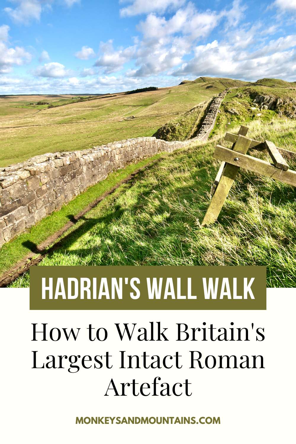 Hadrian's Wall Walk: Britain's Largest Intact Roman Artifact