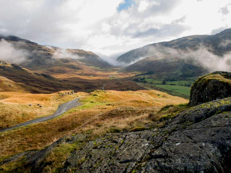 Climbing Scafell Pike From Hardknott