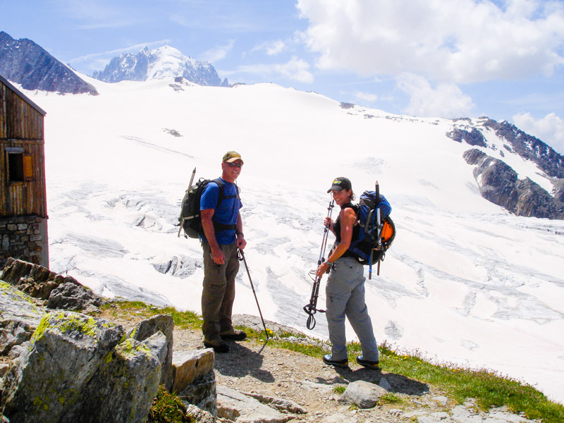 Hiking the Haute Route from Chamonix to Zermatt