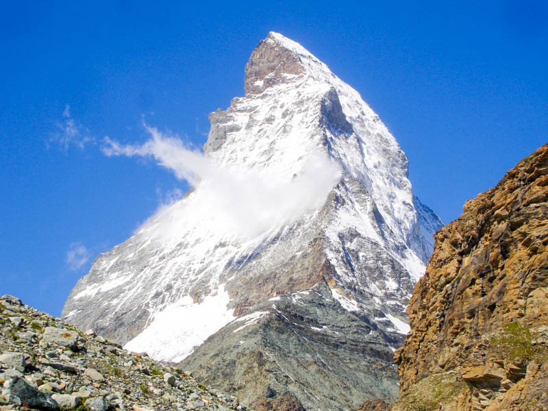 Hiking near Matterhorn