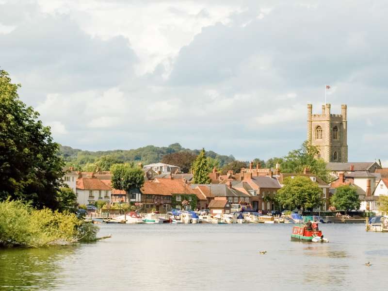 Henley-On-Thames, one of the walks in Thames Path