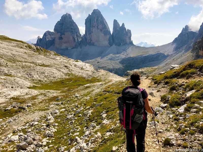 best hiking backpack for a trek in Italy's Dolomites