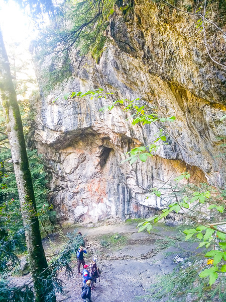 The Holy Cave of St. Dionysios in Enipeas' Gorge in Mount Olympus National Park, Greece.