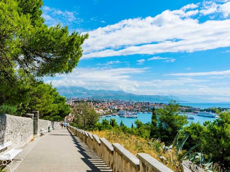 Day 1: Arrive and Hike Up to Marjan Hill in Split