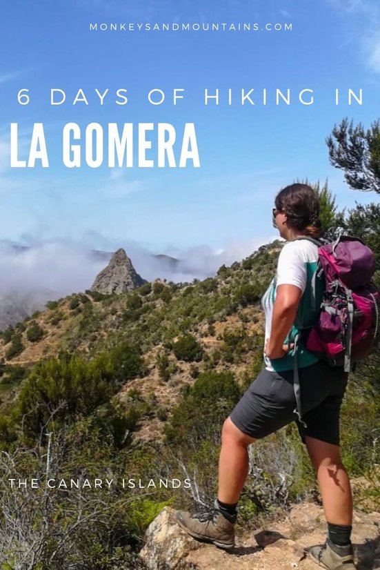 hiker inLa Gomera