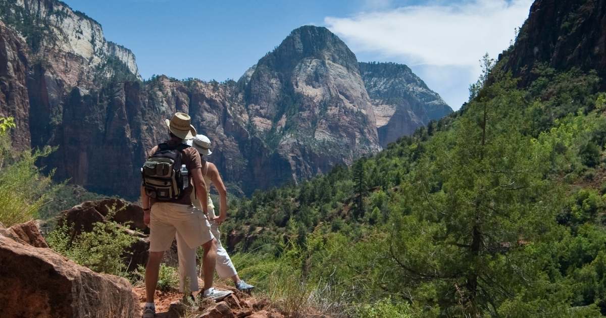 convince your partner to go on a hiking holiday