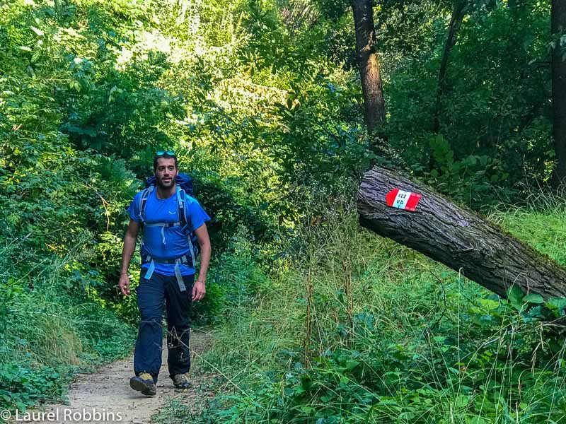 The Path of Gods has signs and trail markers so it's easy to find your way.