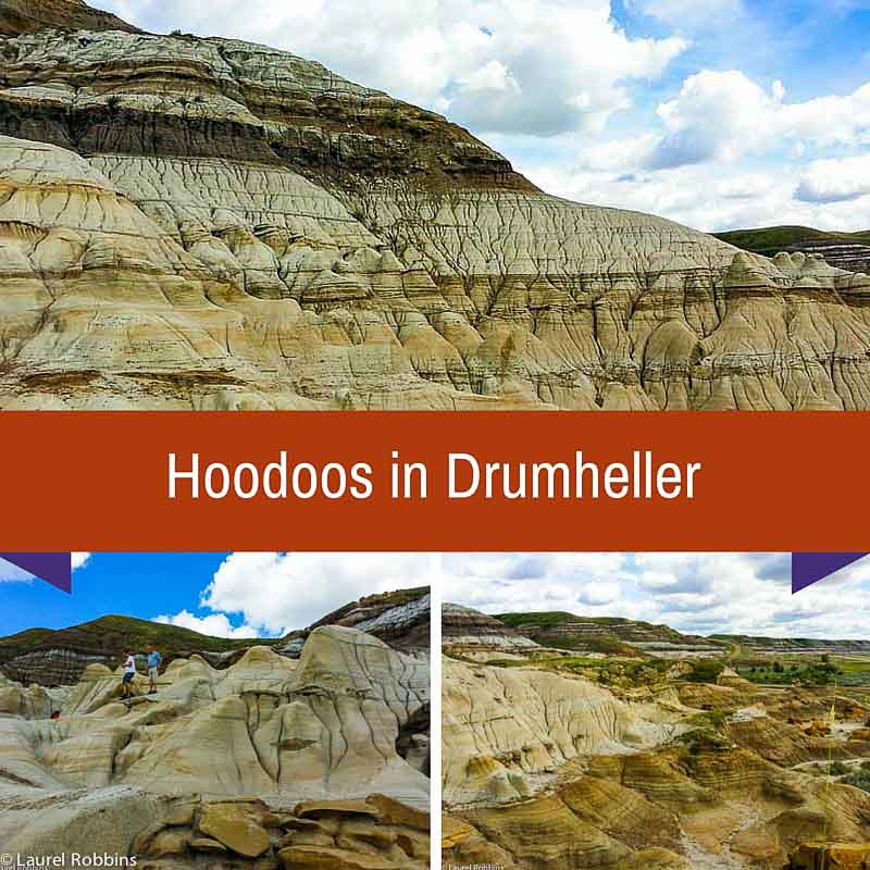 Hoodoos in Drumheller, Alberta Badlands