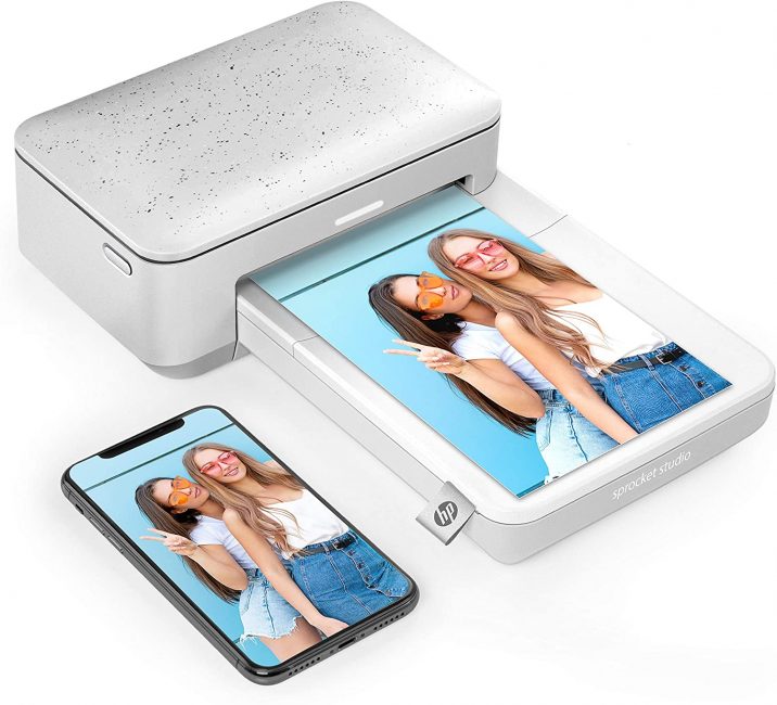 HP Sprocket Studio Instant Photo Printer 