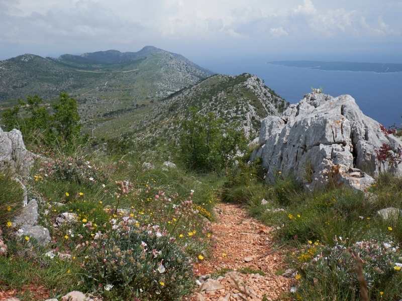 Hiking trails in Croatia