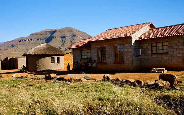 Zulu village, South Africa