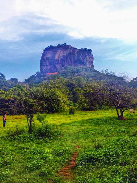 Sigirya Rock (Lion Rock) in Sri Lanka