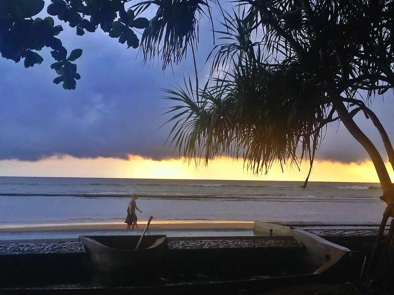 Loved integrating walks on the beach into my Ayurvedic treatments in Beruwala, Sri Lanka.