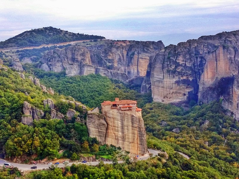 Adventure travel in Meteora Greece