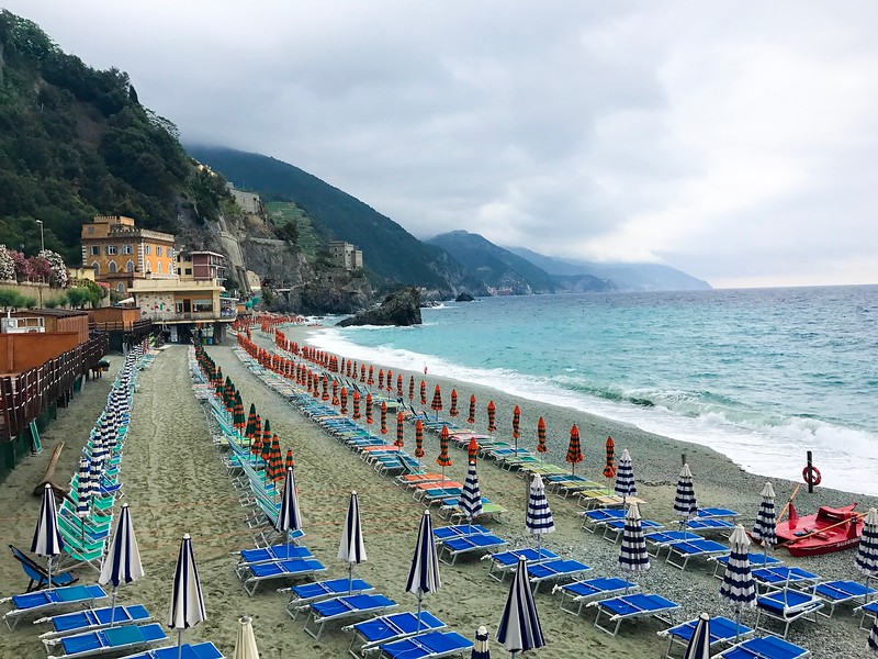 Travel tip: Don't visit Cinque Terre in summer. It's too crowded. Instead go off season.