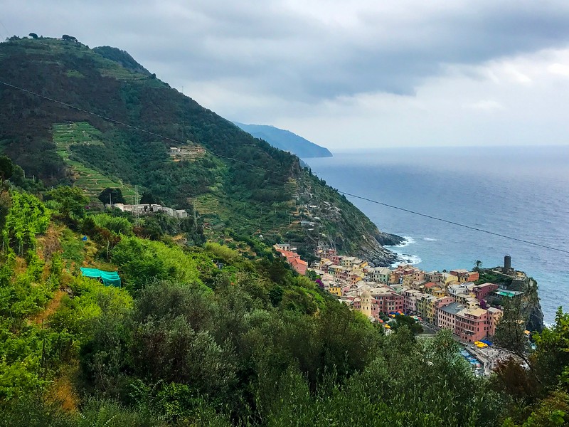  Cinque Terre is an area comprising five villages