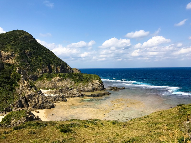 Chishi Observation Lookout offers a reclusive beach on Zamami, one of the Kerama Islands in Okinawa, Japan. 