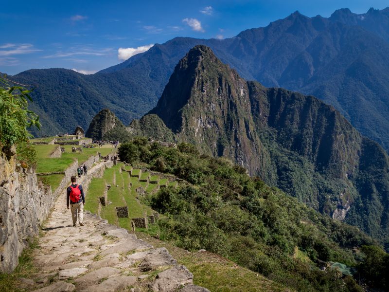 Inca Trail to Machu Picchu in Peru is one of the best mountain treks in the world