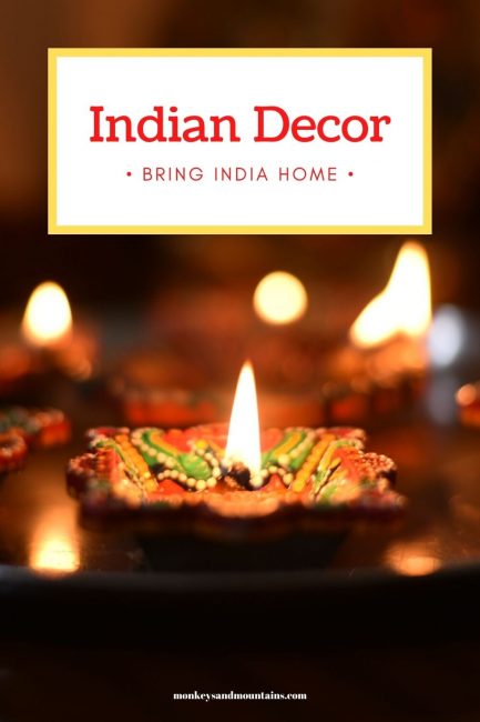 Indian Decor, Indian inspired decor