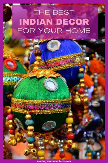 Indian Decor, Indian inspired decor