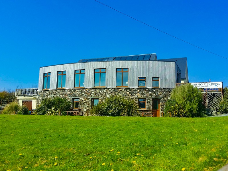 The eco-friendly Dolphin Hotel is located on Inishbofin, Ireland