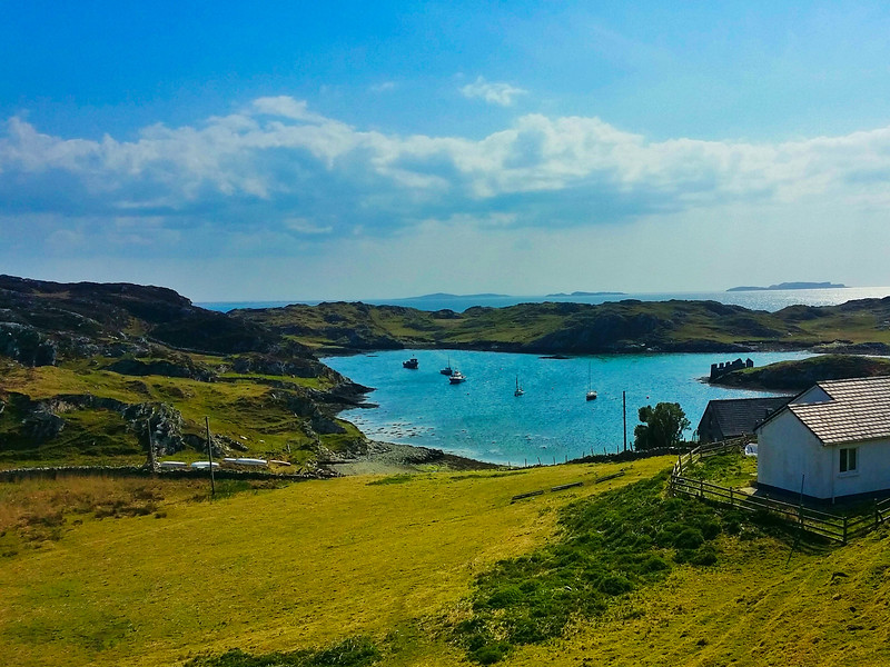 harbour at Inishbofin, Ireland