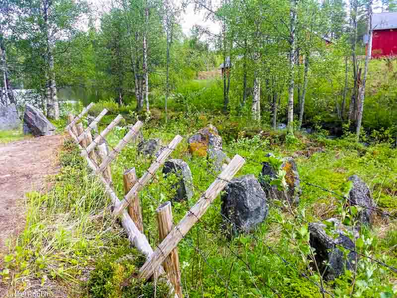 barrier created along the Iron Curtain Trail Finland