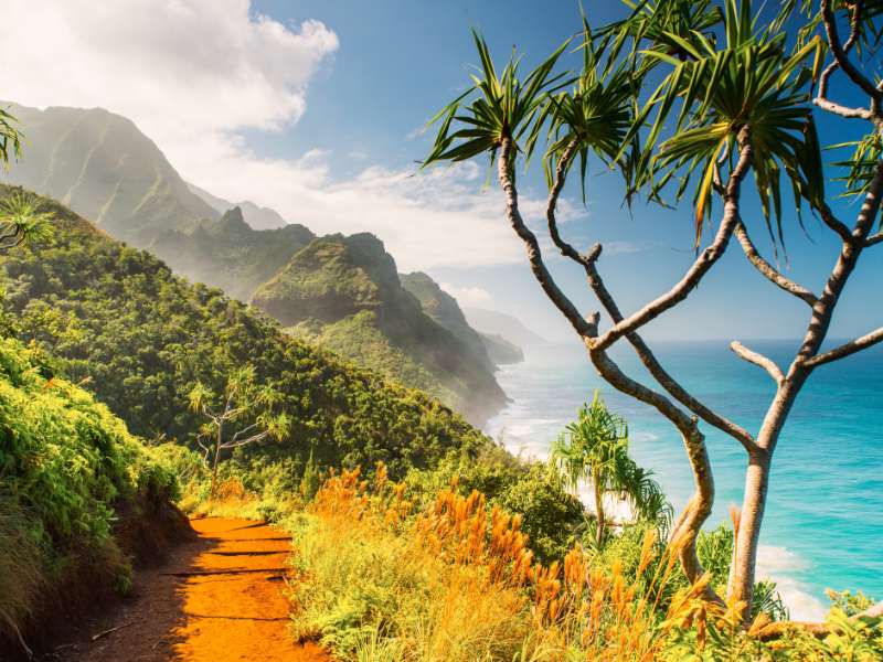 Kalalau Trail in Hawaii is one of the best mountain treks in the world