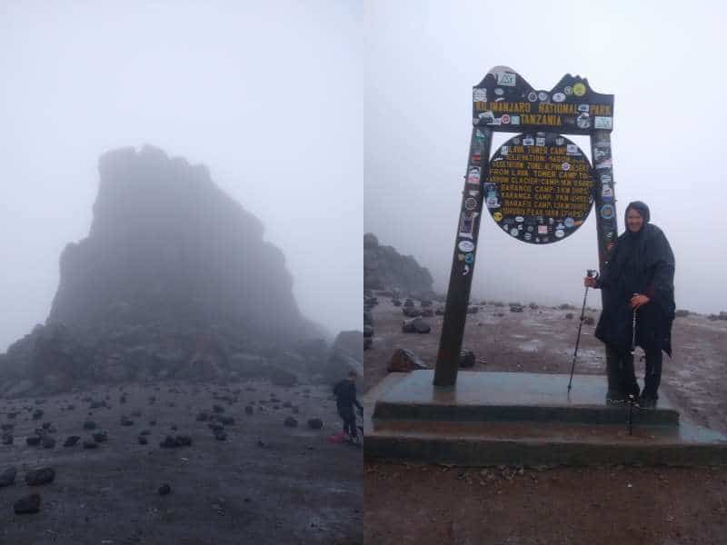 rainy day hiking on kilimanjaro tour day 4