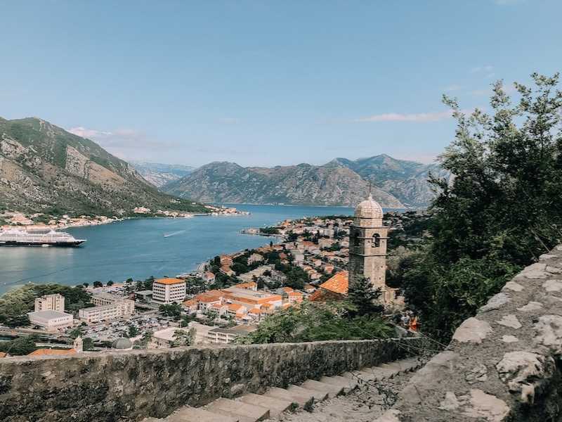 Kotor is the perfect base for hiking in Montenegro. It also has beautiful beaches.