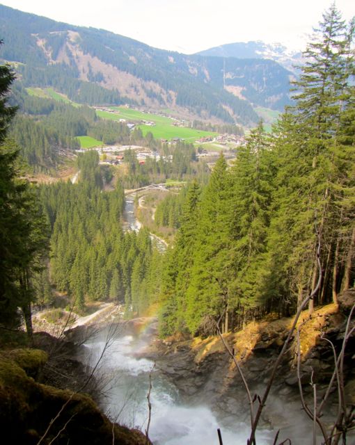 View over Hohe Tauern National Park 