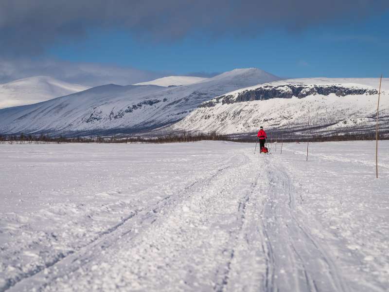 Kungsleden Trail (King's Trail) in Sweden is one of the best mountain treks in the world