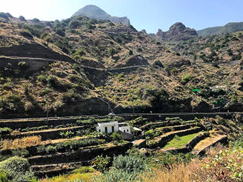 landscape in La Gomera